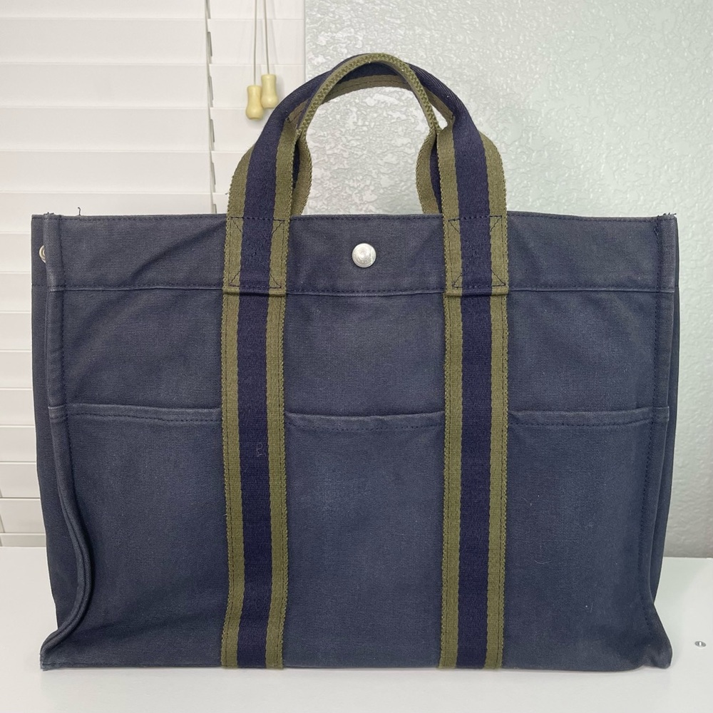 Hermes Canvas Tote Bag Medium